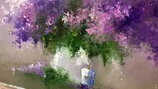 Презентация мастер-класса Игоря Медведева «Про сирень». Полный урок по ссылке в описании.