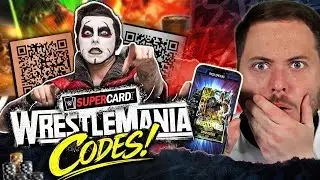 The Best WRESTLEMANIA Codes EVER! Mystery GOLDEN QR Code for WWE SuperCard