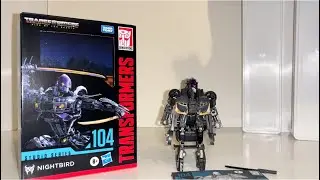How to transform studio series 104 nightbird figure. Transformers rise of the beasts movie SS104