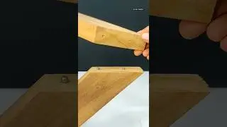 Wood Joint Tricks #woodwork  #maker #join #shorts
