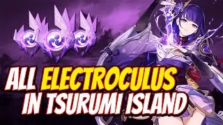 All Electroculus in Tsurumi Island Locations Guide | Genshin Impact 2.2