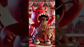 Epic Candy Eating Contest: Jesus Christ vs Devil #jesus #jesuschrist #god