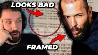 ANDREW TATE WAS FRAMED? Tate Girl Leaked DMs And Adin Ross Statement