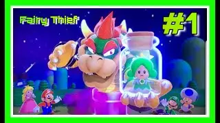 Super Mario 3D World WIth Skyler, Riverpaw, and Anthonyoshi Ep. 1- Fairy Thief
