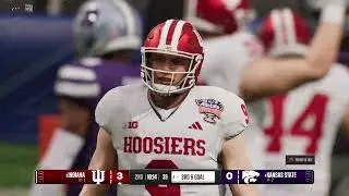 College Football Playoff Simulation Week 10 5 Indiana vs 4 Kansas State