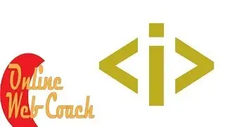 HTML Italic tag - Learn HTML - Online Web Coach