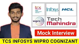 Wipro Tcs Infosys Mock Interview | Technical Interview | And Some Tips By Interviewer