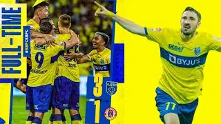 kerala blasters vs East bengal all goals and highlights,adrian luna goal, Ivan Kalyuzhnyi goal
