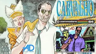 Carvalho. Los pájaros de Bangkok // AD // Commodore 64 (1988) // Versión novatos