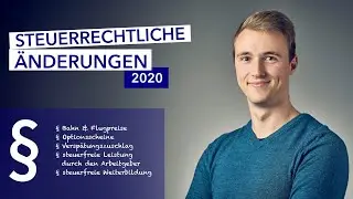 Steueränderungen 2020