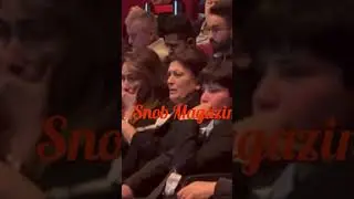 At the ceremony held for Türker İnanoğlu, Gülşen Bubikoğlu, her daughter and her granddaughter co...