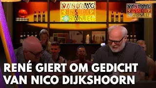 René giert om gedicht van Nico Dijkshoorn over einde van EK in Duitsland | VANDAAG INSIDE ORANJE