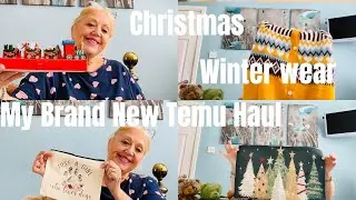 #vlogtober2024 Brand New Temu Haul - Winter Wear - Christmas