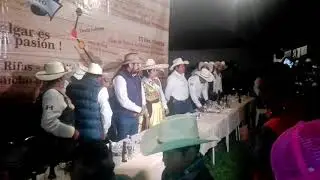 Entrega de reconocimientos a integrantes de la organización de jinetes en su 4° aniversario