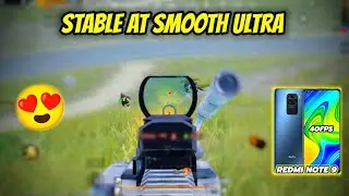 Playing on smooth ultra is enough | Redmi Note 9 🔥