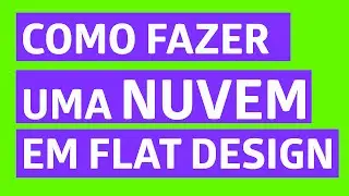 Tutorial adobe ilustrador Como desenhar uma nuvem