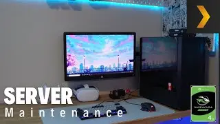 Home Server Maintenance and Hard Drive Upgrade | Windows 10 Setup and Physical Access