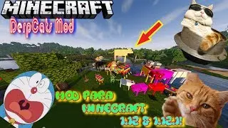 MOD para minecraft 1.12 & 1.12.1! GATOS MUY MOLESTOS! DerpCats Mod!