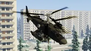 Ka-52 Alligator Flight Test 3 | MCHeli Content | #minecraft