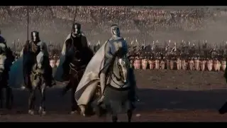 Epic battle scene 