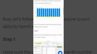 How To Create Sort By Month Names In Power BI.