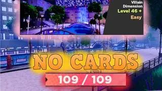 New Villain Dimension NO CARDS 51+ Challenge | Anime Dimensions