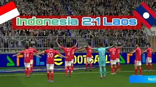 Indonesia vs Laos - ASEAN Championship 2024 (LEGEND Gameplay eFootball)