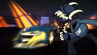 FNF Genocide But Tabi Is Racing - Friday Night Funkin' Tabi Ex-Boyfriend Mod