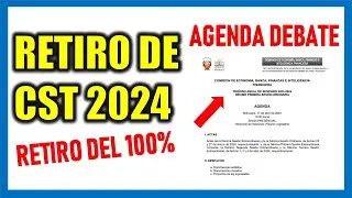 Retiro de CTS 100% 2024 |Se hace oficial la agenda del DEBATE del RETIRO DE CTS