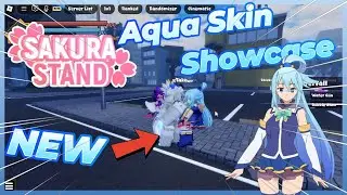 Sakura Stand Aqua Skin Showcase