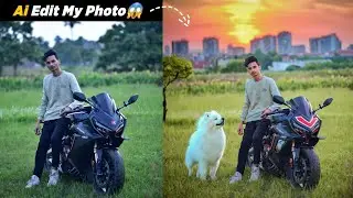 Photoshop Ai Photo Editing😱 | Ai Generative Fill