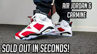 The Main REASON Why These SOLD OUT IN SECONDS! Air Jordan 6 Carmine 2021 Review