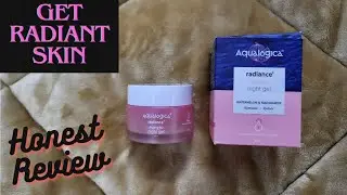 Review of AQUALOGICA Radiance+ Mousse Night Gel | Get Radiant Skin Overnight | #honestreview