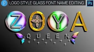 glass font editing logo style glass font name editing in Pixellab PS touch असनी से बना लो गे