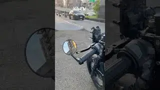 Elevate Your Ride with Chic and Stylish KiWAV Bar End Mirrors #BarEndMirrors#motorcyclestyle
