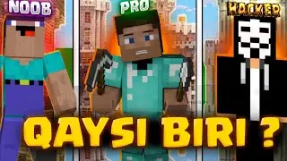 NOOB VS PRO VS HACKER | MINECRAFT