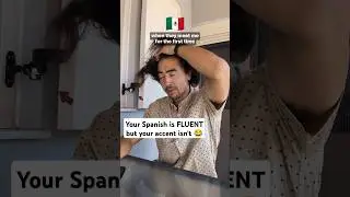 Speaking FLUENT Spanish but with a BAD accent 😂