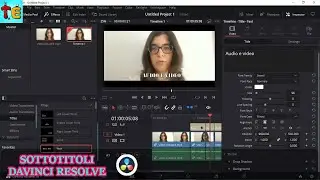 CREARE DEI SOTTOTITOLI CON DAVINCI RESOLVE