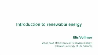Greenfluencer - Innovative Green Communication: Renewable energy