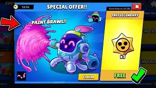 PAINTBRAWL GIFTS!!!!🎁🎁🎁- brawl Stars rewards
