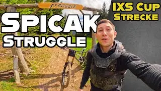 Bikepark Spicak I Struggle IXS Downhill Track I Is it really that tough?