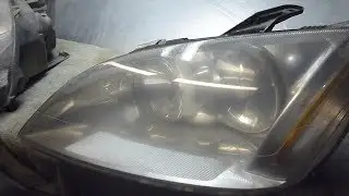 восстановление помутневших пожелтевших фар