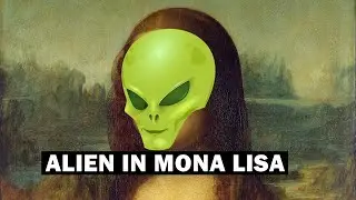 Alien in der Mona Lisa?