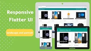 Responsive Flutter UI in Landscape and Portrait Mode