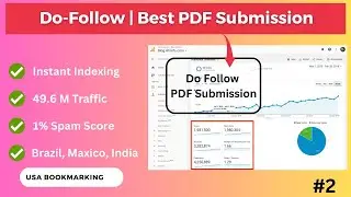 Do-Follow Best PDF Submission Backlink | How to Do PDF Submission | 