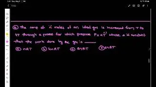 Heat and Thermodynamics  - 2 for ECET 2024
