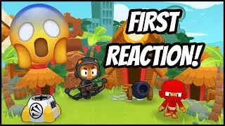 Our FIRST REACTION on Bloons TD Battles 2!!