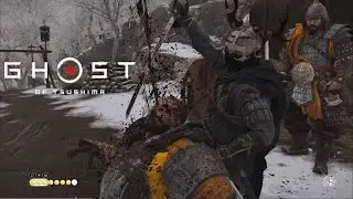 Ghost of Tsushima - Brutal Ghost - Mongol Combat Gameplay