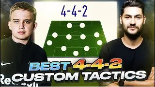 THE VEJRGANG FORMATION - MOST META TACTICS AT THIS MOMENT! BEST 4-4-2 CUSTOM TACTICS & INSTRUCTIONS
