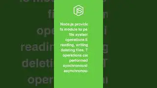 File System Operations in Node.js